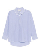Camicia per donna THE M Olivia blu a righe bianche OLIVA B/BLUETTE THE M 