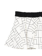 Gonna per neonata Elisabetta Franchi La Mia Bambina bianco con stampa monogramma EGGO0510GA023 D577 ElISABETTA FRANCHI 