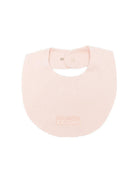 Bavaglino per neonata Elisabetta Franchi La Mia Bambina rosa con logo ricamato ENBA0670JF054 C036 ElISABETTA FRANCHI 