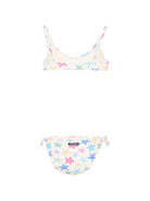 Bikini per bambina MC2 Saint Barth Kids beige con stampa a stella marina PALO002 00578L MC2 ST. BARTH KIDS 