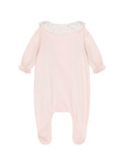 Tutina per neonata Tartine Et Chocolat rosa con ricamo floreale CC54000 31 TArtine & Chocolat KIDS 