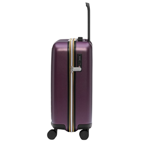 Trolley Eudoxie K-Way Kids viola con monogramma tono su tono K4125ZW 345 K-WAY KIDS 