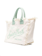 Borsa Vanity MC2 Saint Barth bianca con manici a contrasto VANI001 09481L MC2 ST. BARTH KIDS 