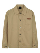 Giacca-camicia per bambino Givenchy Kids beige con taschino sul petto H31084 222 GIVENCHY KIDS 