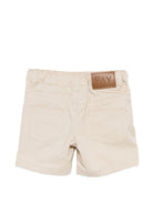 Shorts per neonato Fay Kids beige con elastico in vita FY6559 G0019 108 FAY KIDS 