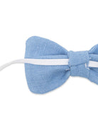 Papillon per neonato La Stupenderia blu in lino CCPP51 D23 LA STUPENDERIA KIDS 