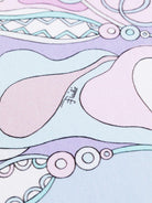 Coperta per neonata Emilio Pucci Junior multicolore con stampa astratta PZ0010 Z3344 51SCE EMILIO PUCCI KIDS 