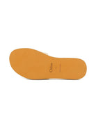 Sandali per bambina Chloé Kids Woody bianchi con logo C20881 117 CHLOE' KIDS 