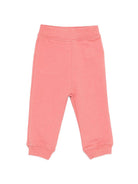Pantaloni Bram sportivi per neonata Bonpoint rosa con ricamo logo S06XPAK00003 028 BONPOINT KIDS 