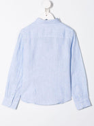 Camicia per bambino Emporio Armani Kids azzurra con colletto classico 8N4CJ9 3NEEZ 0744 EMPORIO ARMANI KIDS 