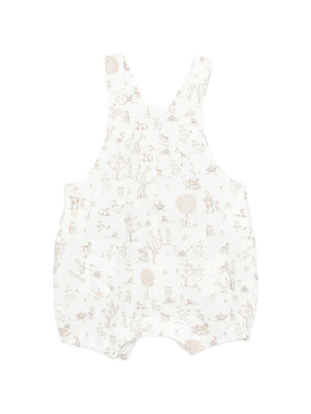Tutina per neonata Tartine & Chocolat bianca con stampa grafica CC37080 13 TArtine & Chocolat KIDS 