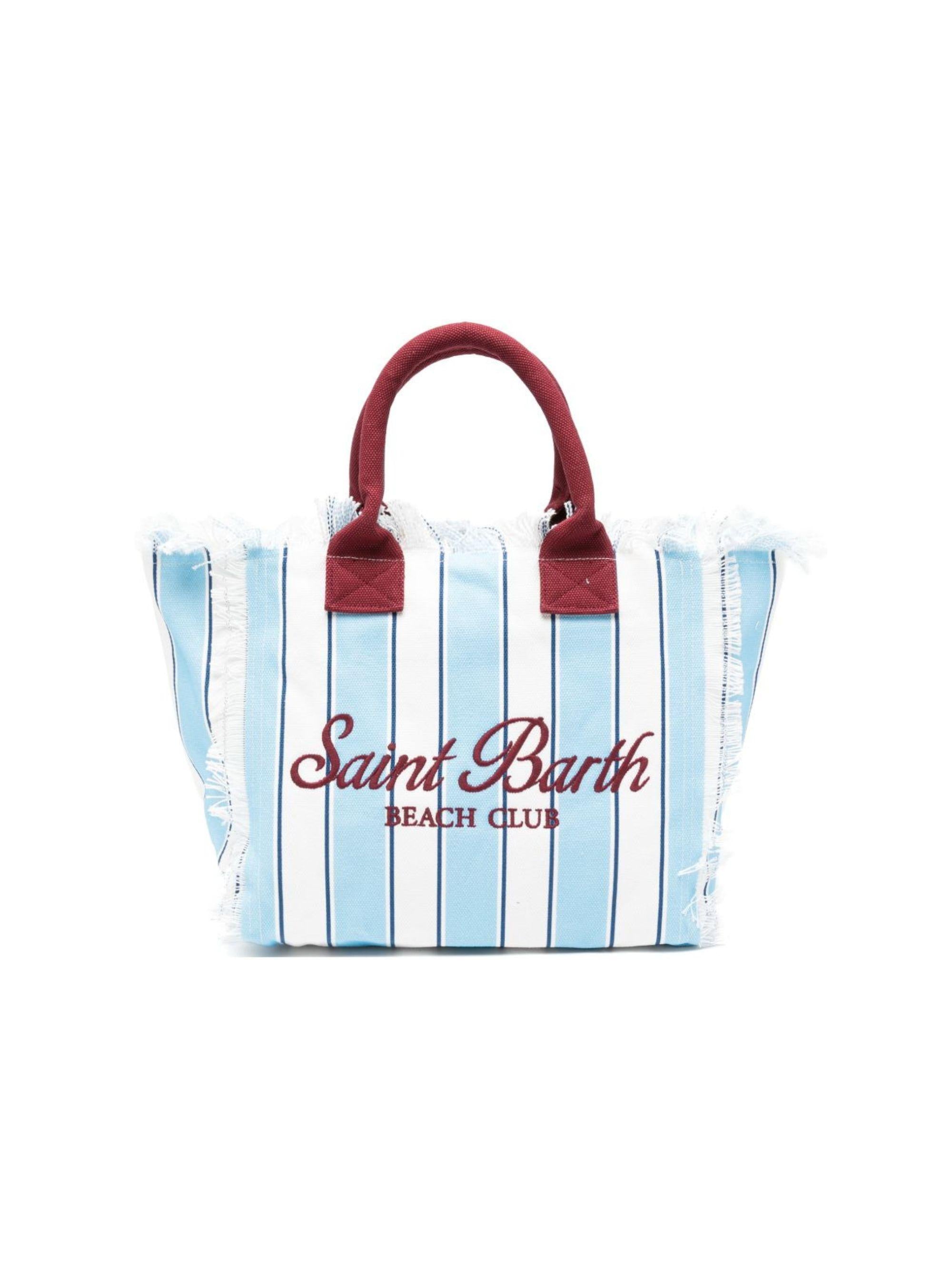 Borsa Vanity MC2 Saint Barth multicolore con design a righe VANI001 00938L MC2 ST. BARTH KIDS 