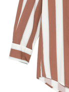 Camicia per donna MC2 Saint Barth multicolore con design a righe BRIG001 01418L MC2 ST. BARTH 