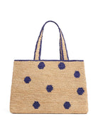 Borsa per bambina Bonpoint beige con stampa a pois S06GBAW00006 770B BONPOINT KIDS 
