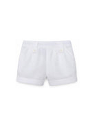 Shorts per neonato Tartine & Chocolat Kids bianchi con vita elasticizzata CC26001 01 TArtine & Chocolat KIDS 