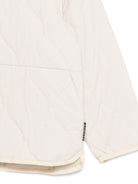 Piumino Hailley per bambina Molo beige con ruches 5S26M603 5645 MOLO KIDS 