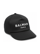 Cappello da baseball per bambino Balmain Kids nero con logo BX0P17 Z1053 930BC BALMAIN KIDS 