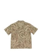 Camicia per bambino Paolo Pecora Kids verde oliva con chiusura a bottoni PP4287 OLIVA PAOLO PECORA KIDS 