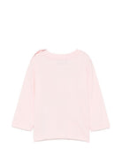 T-shirt per neonata Moschino Kids rosa con motivo Teddy Bear MOO014LAA20 50209 MOSCHINO KIDS 