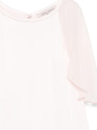 Blusa per bambina Alberta Ferretti Kids rosa con ruches R1G300 7142 0013 ALBERTA FERRETTI KIDS 
