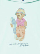 Felpa per bambino Polo Ralph Lauren Kids azzurro con motivo Polo Bear 312A11823 002 Ralph Lauren kids 