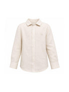 Camicia per bambino Fay Kids beige con colletto classico FY5P10 Z3681 107 FAY KIDS 