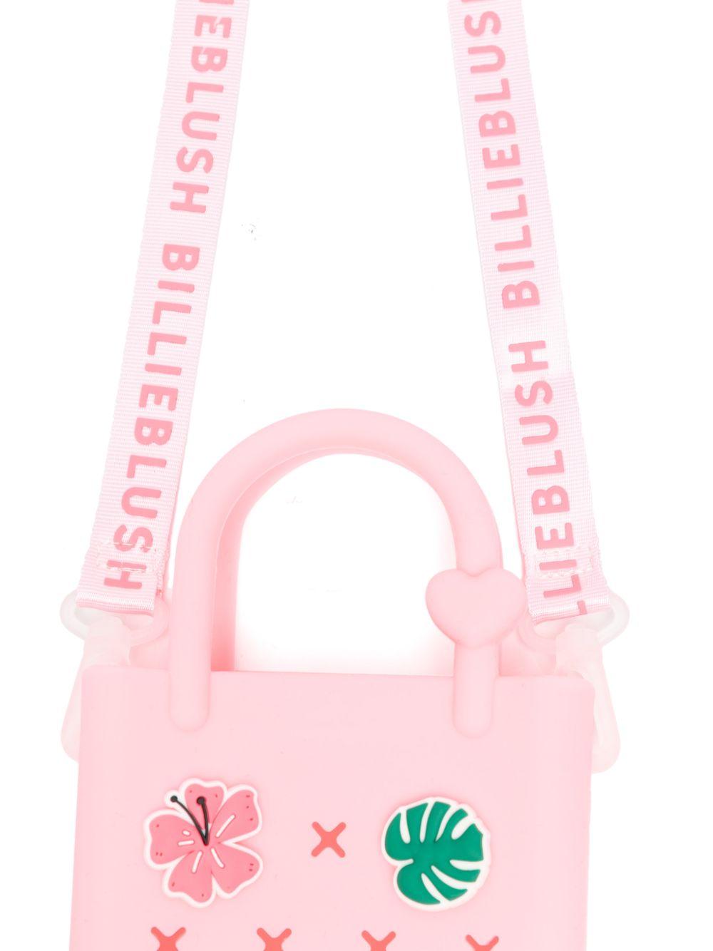 Borsa tote per bambina Billieblush rosa con dettagli applicati U22042 499 BILLIEBLUSH KIDS 