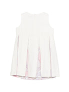 Abito per bambina Pucci Junior rosa con design plissettato PY1B42 S0228 101BC EMILIO PUCCI KIDS 