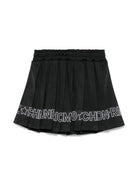 Gonna per bambina John Richmond Junior nero con logo RGP25173GO BLACK JOHN RICHMOND KIDS 