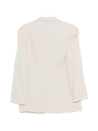 Blazer per donna Alyisi beige con design a righe 116807 P6057 BURRO ALYSI 
