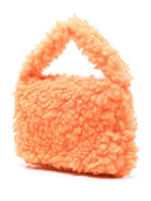 Borsa per bambina Molo arancione in pelliccia 7W25V103 5497 MOLO KIDS 