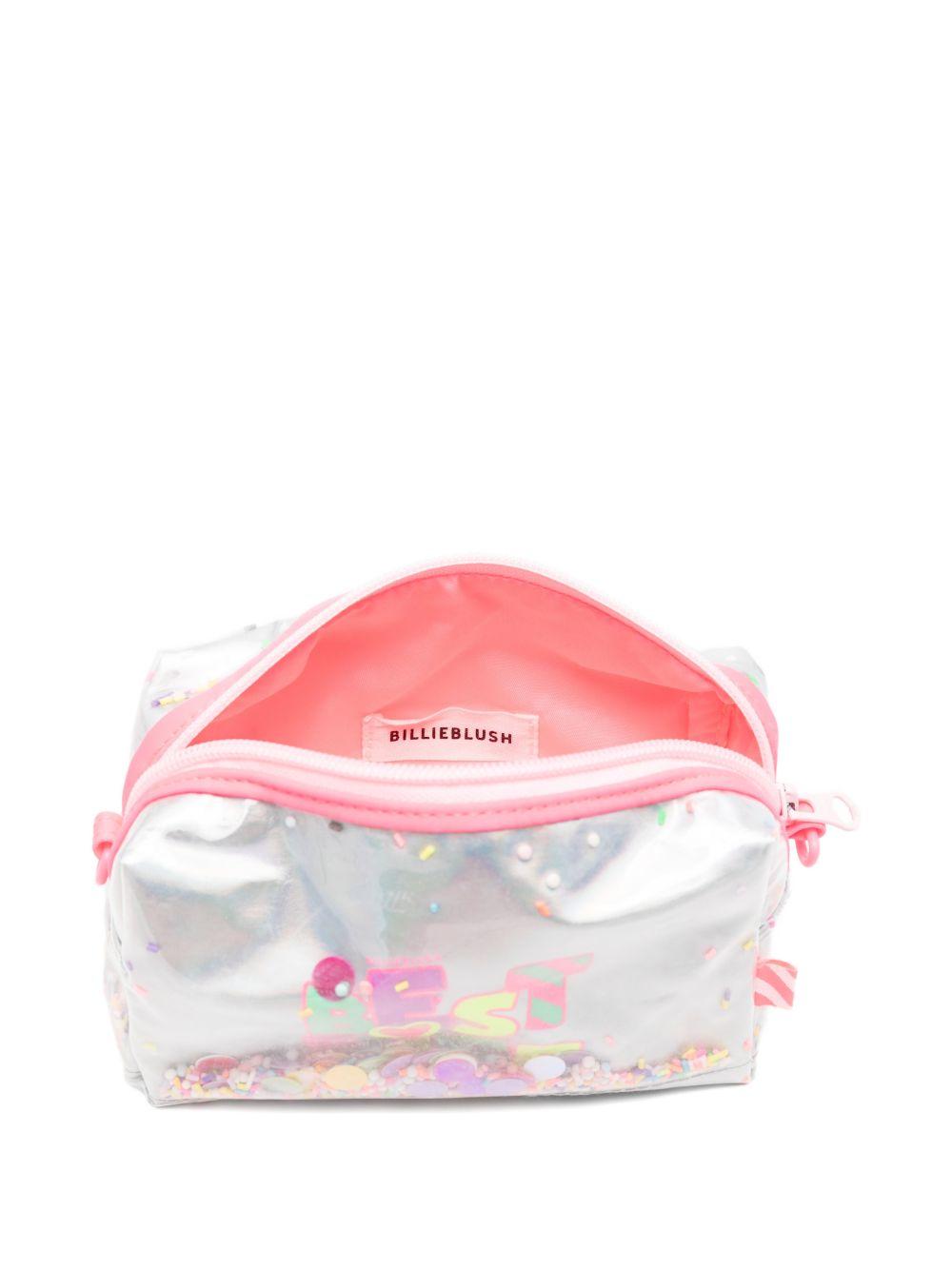 Borsa per bambina Billieblush argentata con dettagli coriandoli U22031 Z41 BILLIEBLUSH KIDS 