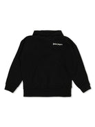 Felpa per bambino Palm Angels Kids nera con stampa con logo PBBB011C99FLE002 1003 PALM ANGELS KIDS 