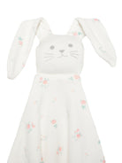 Set tutina cappello e doudou per neonati Petit Bateau bianco con stampa floreale A0F6H 00 PETIT BATEAU KIDS 
