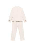 Completo per bambino Colorichiari beige modello doppiopetto (5 pezzi) MJ508360 4893 21 COLORICHIARI KIDS 