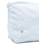 Trousse per neonati Petit Bateau azzurra con stampa grafica balene all-over A0FRA 01 PETIT BATEAU KIDS 