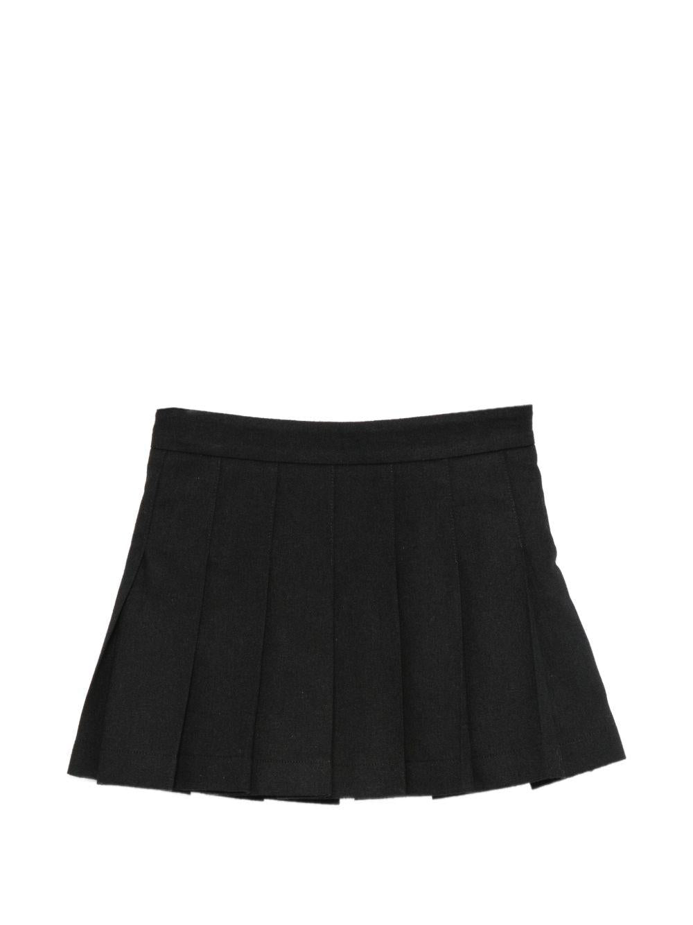 Gonna per bambina Douuod Kids nera con motivo plissettato DZ7A01 I0337 61L DOUUOD KIDS 