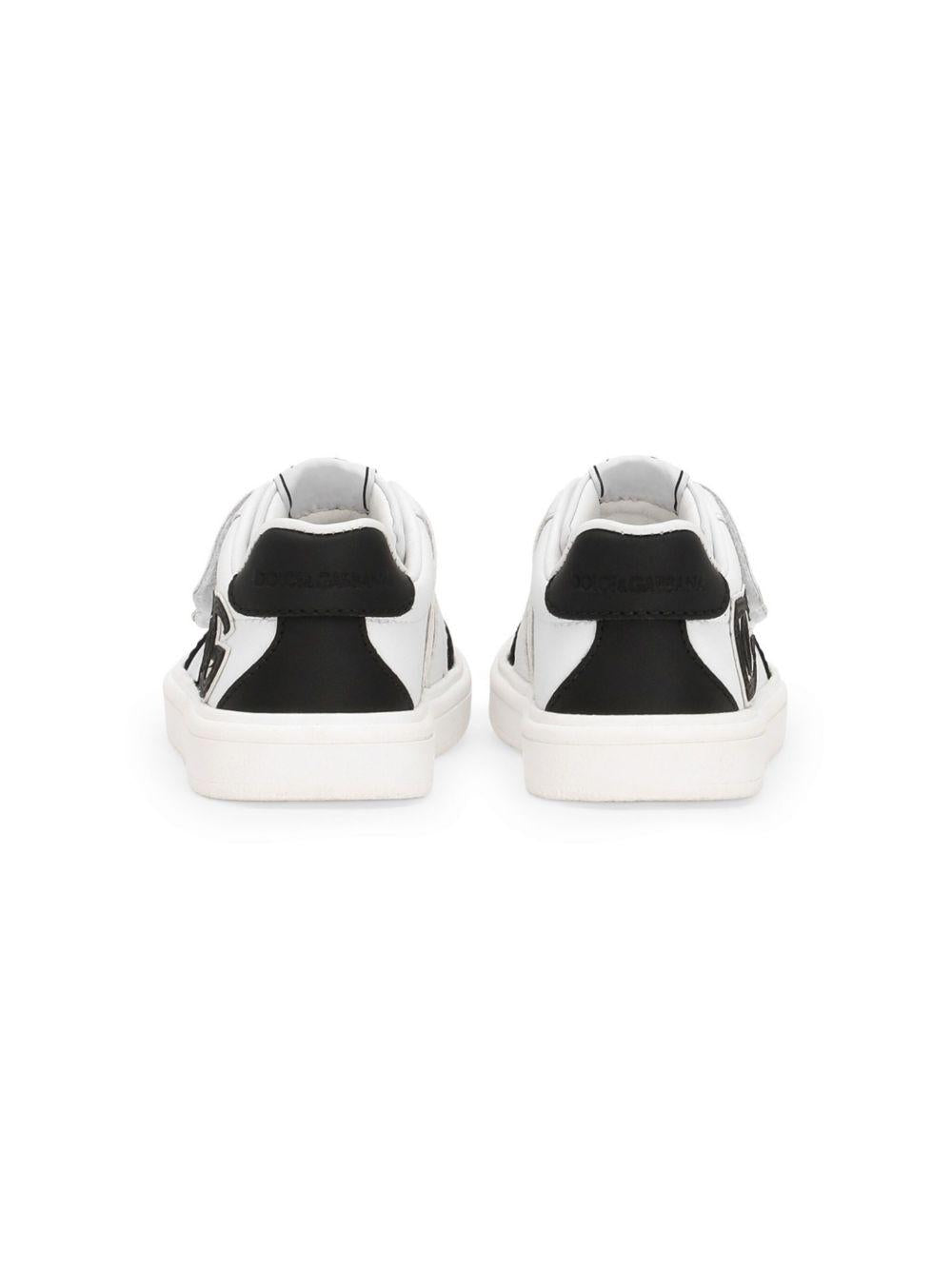 Sneakers DG Original per bambino Dolce & Gabbana Kids bianche con logo in rilievo DN0205 A1048 89697 DOLCE & GABBANA KIDS 