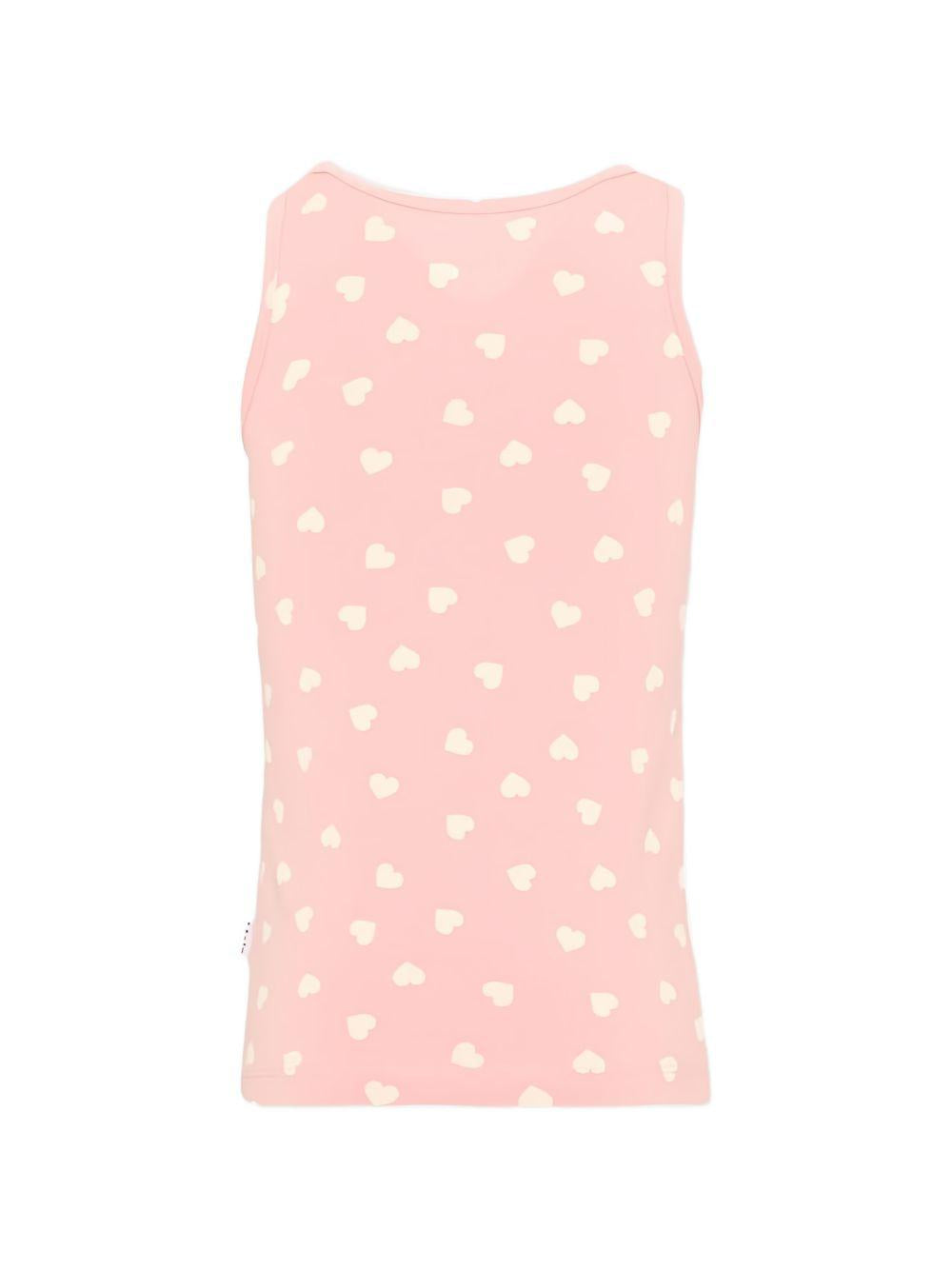 Set 2 t-shirt per bambina Molo Kids rosa/panna con stampa grafica 2W26Q801 5873 MOLO KIDS 