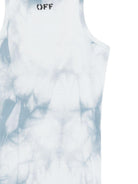 Abito per bambina Off White Kids multicolore con stampa logo 44GDH008S26J001 451 OFF WHITE KIDS 