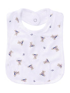 Set tutina bavaglino e cappellino per neonato Polo Ralph Lauren Kids bianco con stampa Teddy Bear 320P00760 001 Ralph Lauren kids 