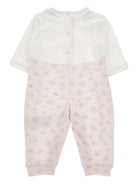 Tutina per neonata Monnalisa rosa con stampa coniglietti 35G206 7000 0190 MONNALISA KIDS 