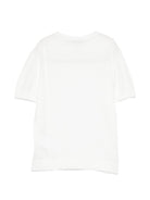 T-shirt per bambino Paolo Pecora Kids bianca con maniche corte PP4177 GESSO PAOLO PECORA KIDS 