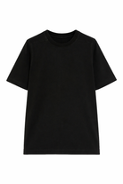 T-shirt Jumbo per bambino Rick Owens Kids nera a girocollo BG01F3274RNP 09 RICK OWENS KIDS 