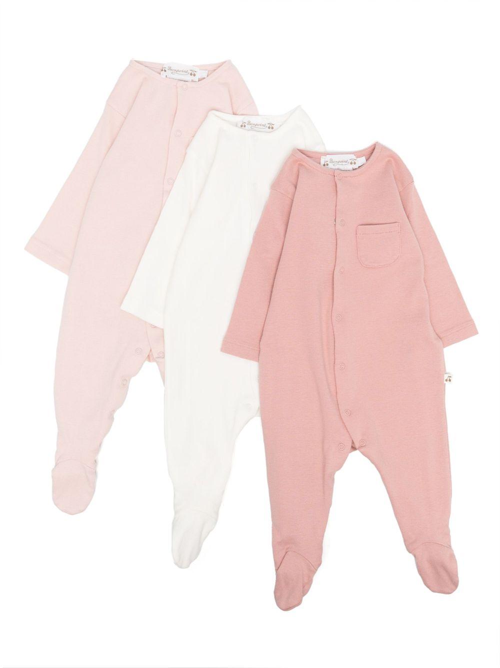 Set di 3 pigiama Cosima per neonata Bonpoint multicolore con scollo rotondo PERZNIK00001 024 BONPOINT KIDS 