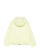 Giubbino P. Le Vrai 4.0 Claude per bambini K Way Kids giallo con logo K7141FW W0Z K-WAY KIDS 