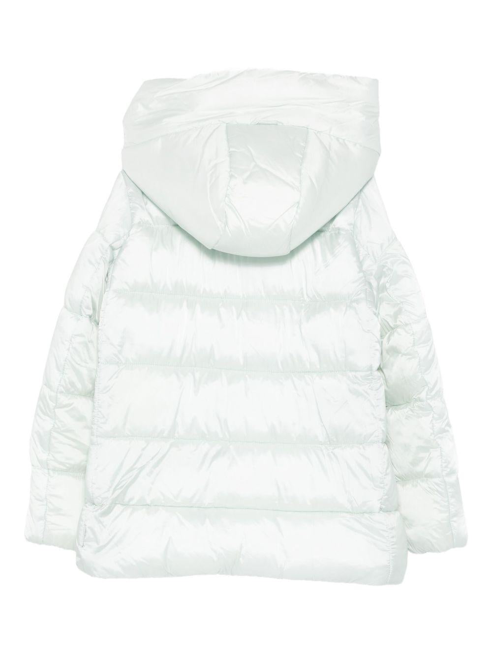 Giubbino per bambina Save The Duck Kids azzurro con design trapuntato J45650G IRIS21 90067 SAVE THE DUCK KIDS 