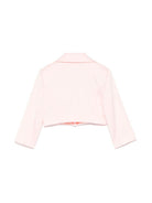 Giacca per bambina Colorichiari rosa in raso con parte frontale senza chiusure FL808175 4856 84 COLORICHIARI 