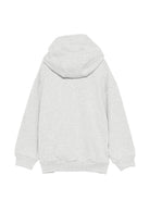 Felpa per bambini Stella McCartney Kids grigia con logo sul davanti TY4B60 Z3409 807 STELLA McCARTNEY KIDS 