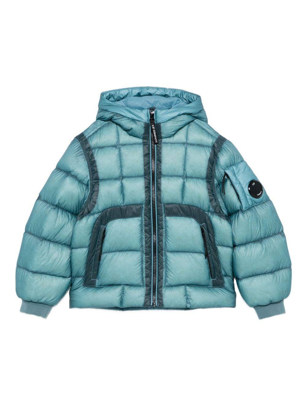 Giubbino per bambino C.P. Company Kids blu con modello trapuntato CUS01FL3AB1 40589 C.P.COMPANY KIDS 
